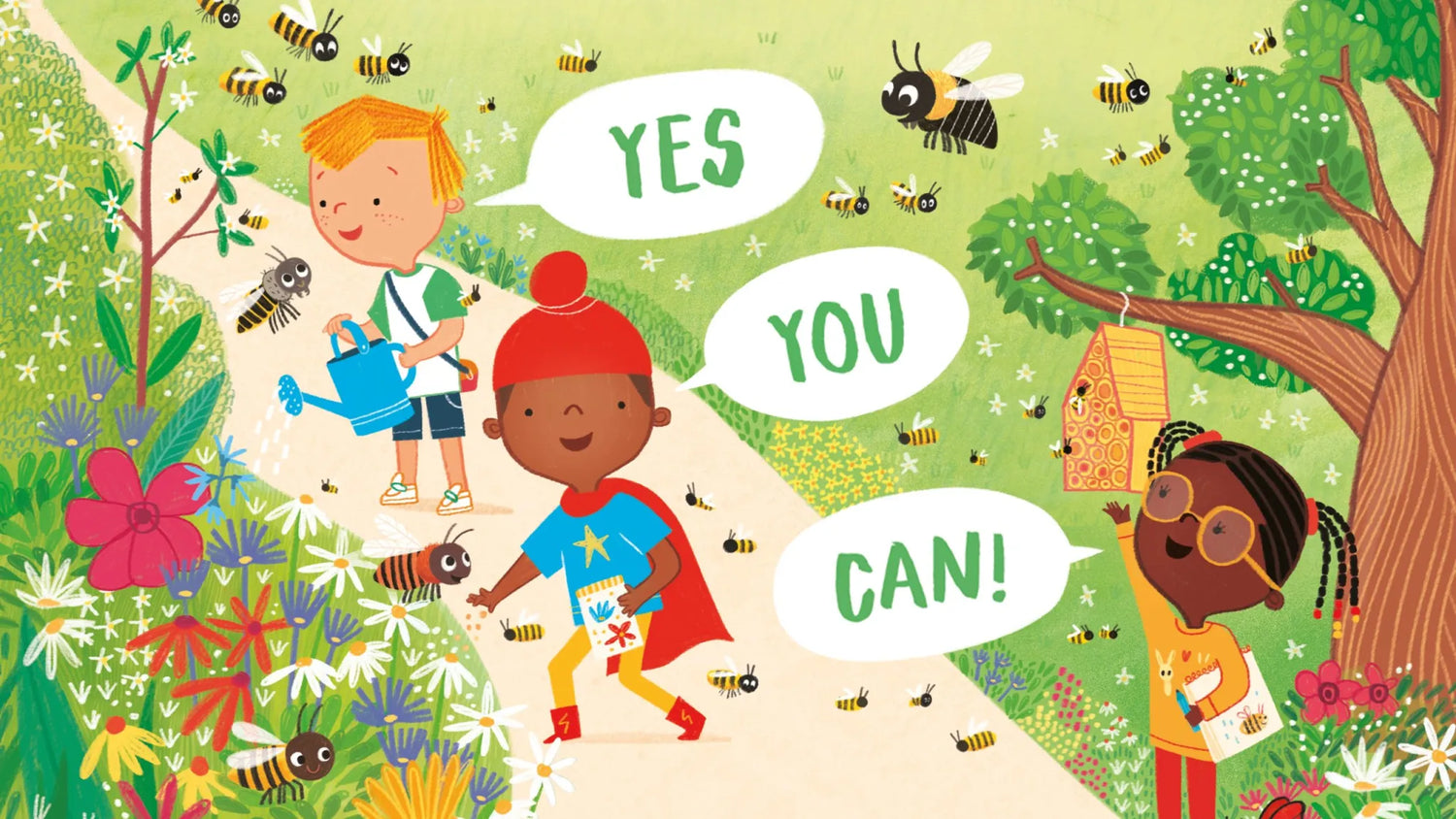 Can kids really help the bees and other pollinators?
