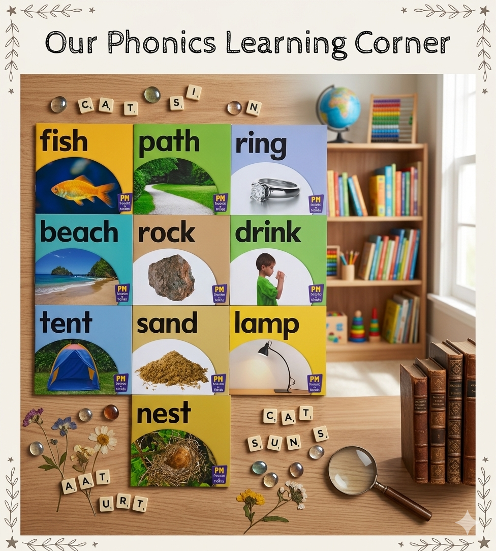 PM Sounds Readers – Phonics Books for Early Reading & Sound Recognition (Set of 10)