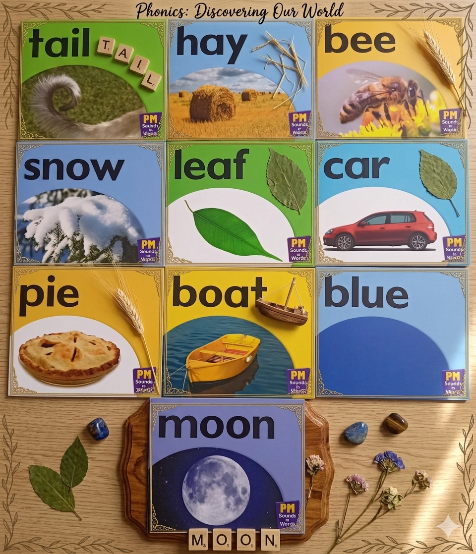PM Sounds Readers – Phonics Books for Early Reading & Sound Recognition (Set of 10) Book cover type