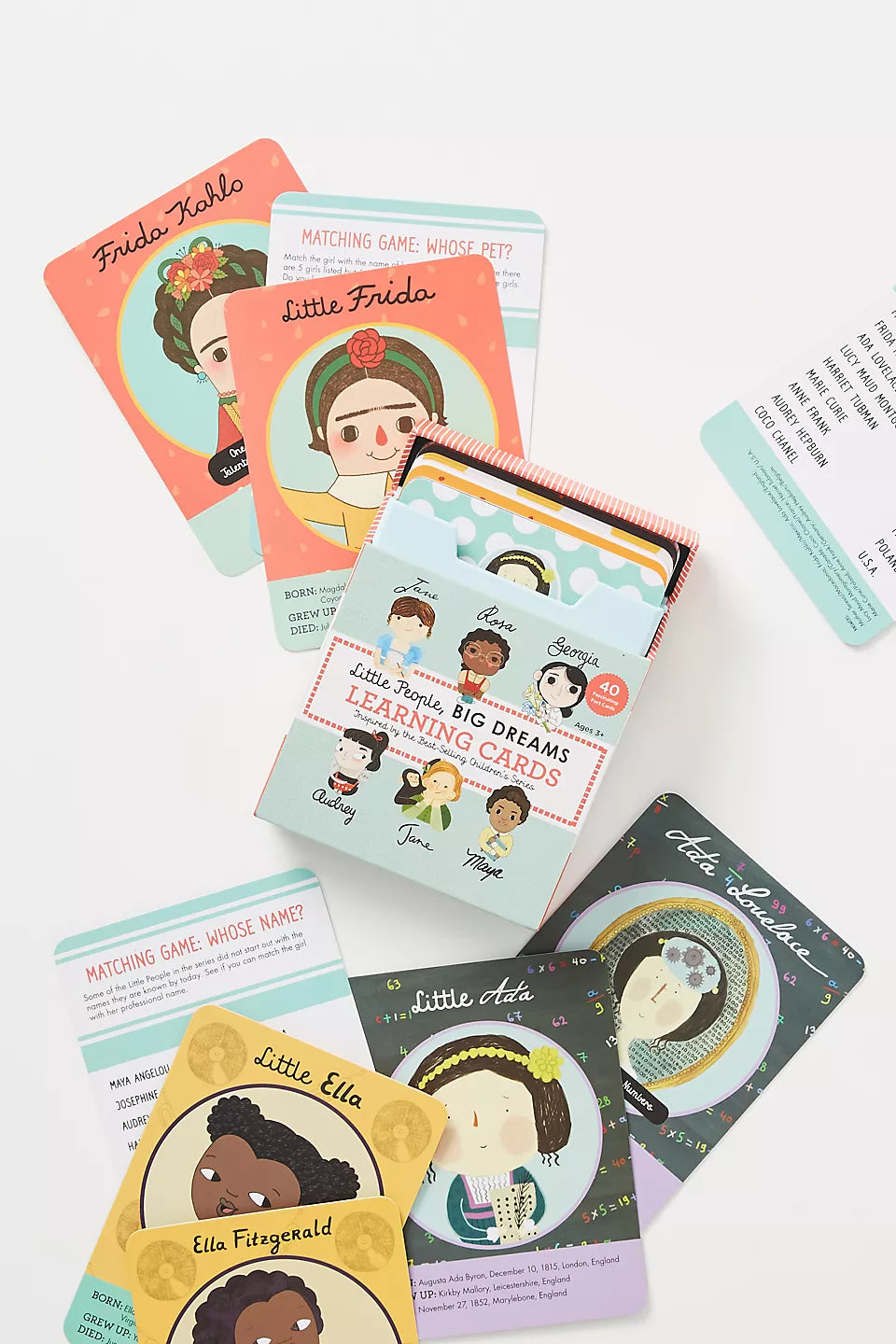LITTLE PEOPLE BIG DREAM LEARN CARDS