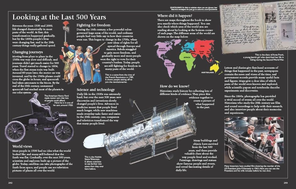 THE USBORNE WORLD HISTORY ENCYCLOPEDIA