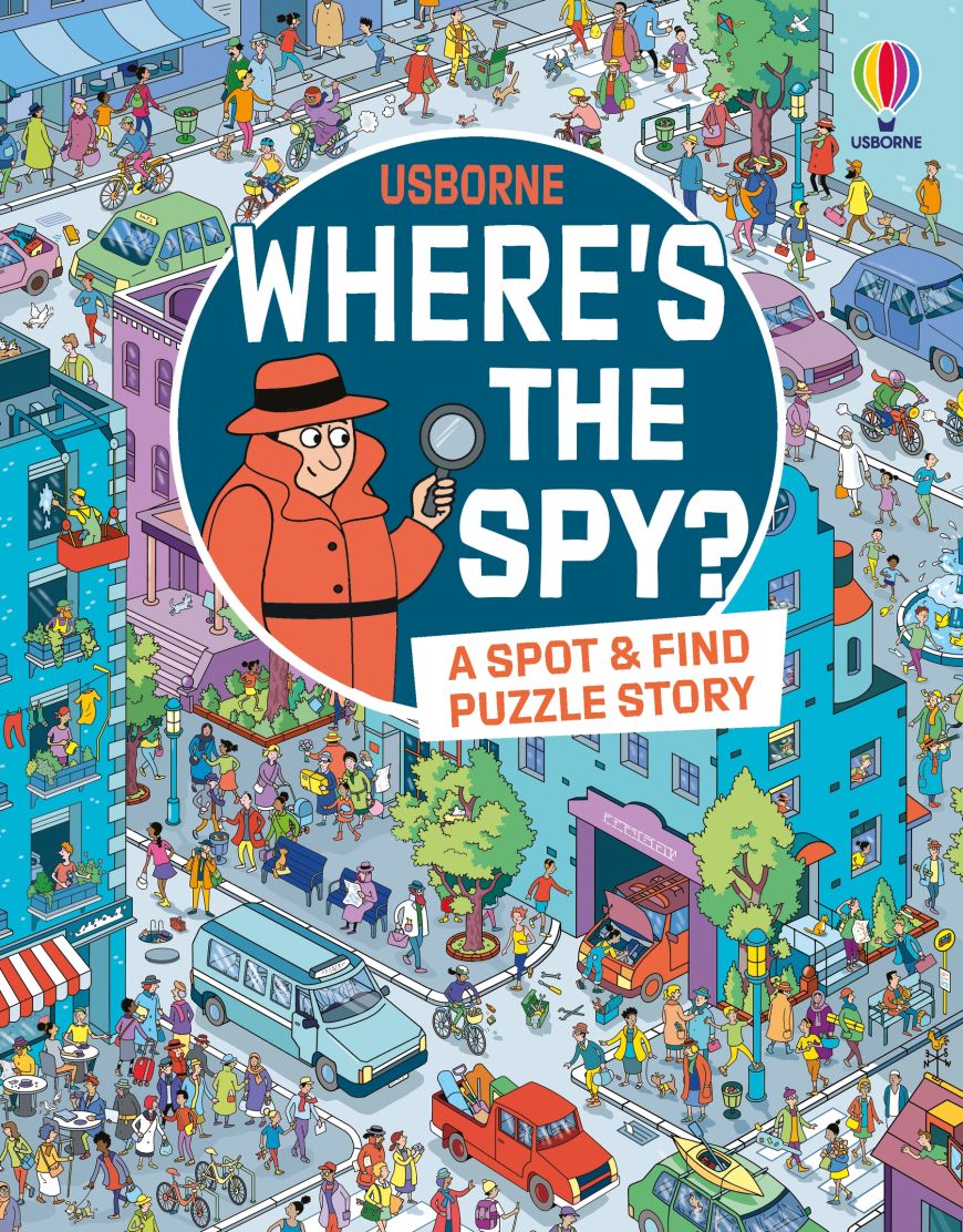 WHERE'S THE SPY?(A Spot and Find Puzzle Story)