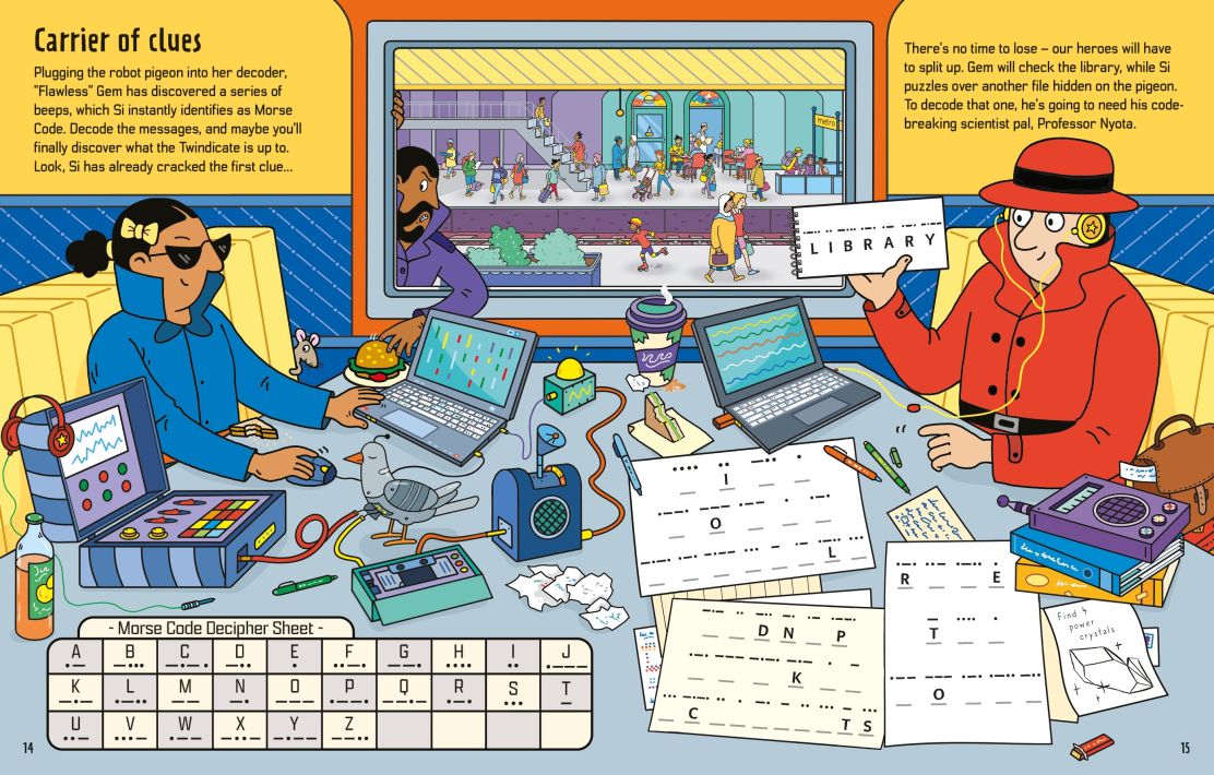 WHERE'S THE SPY?(A Spot and Find Puzzle Story)