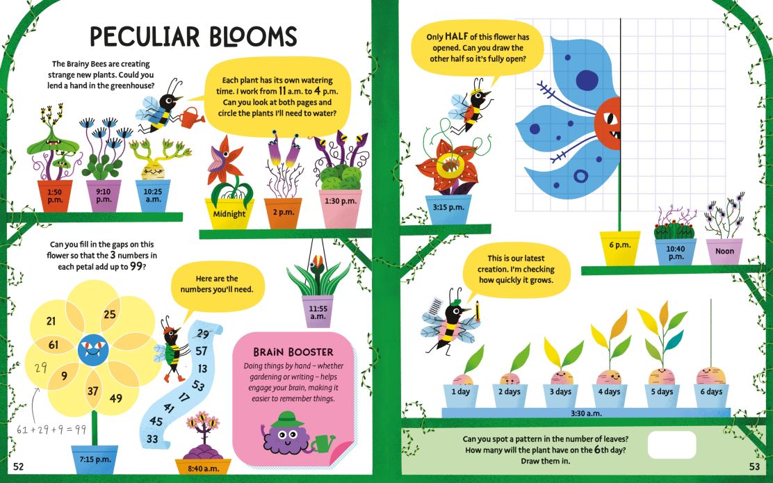 BRAIN STRETCHERS NUMBER PUZZLES