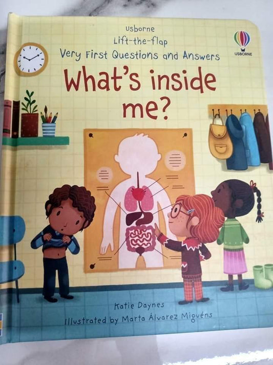 USBORNE VERY FIRST QUESTION ANSWER WHAT INSIDE ME