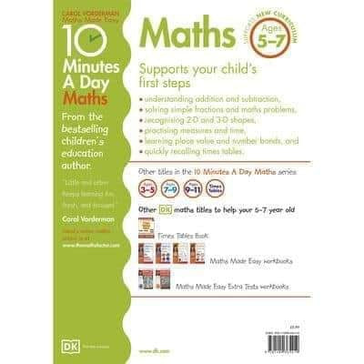 Dk 10 MINUTES A DAY MATHS