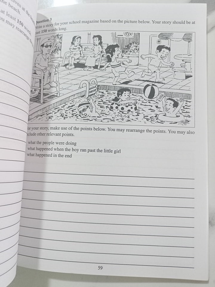 PSLE ENGLISH SELF TEST (picture composition and functional writing)