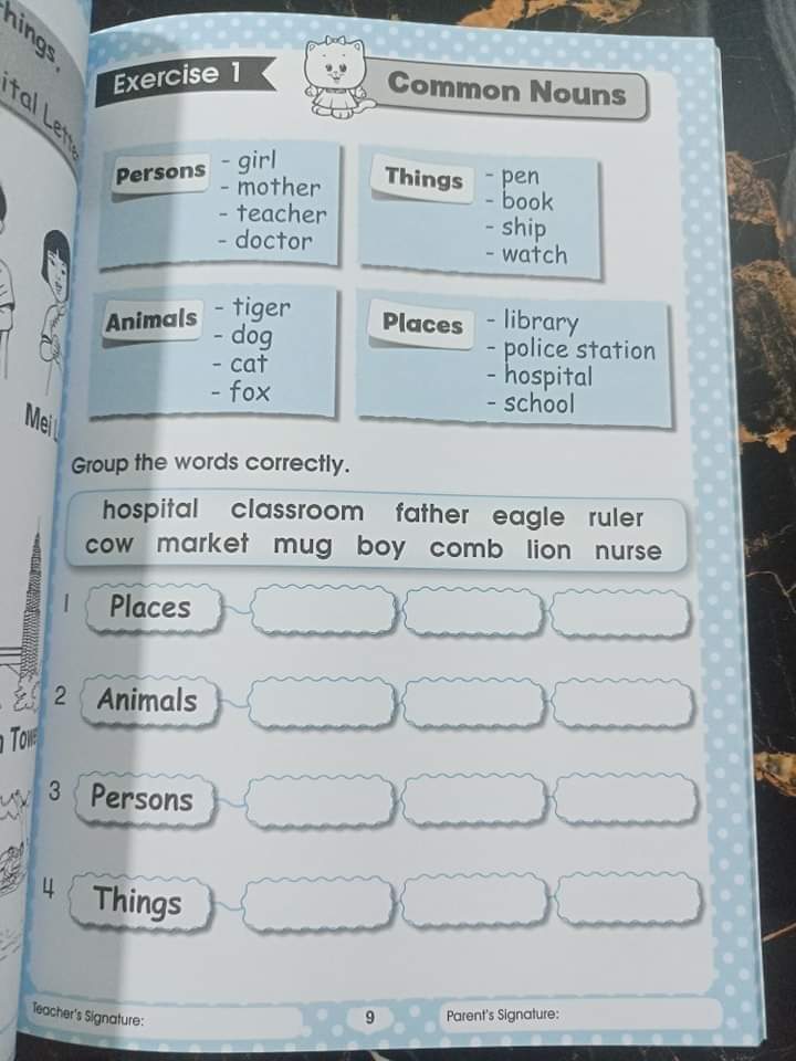 GRAMMAR MADE SIMPLE FOR PRESCHOOLERS BOOK 1