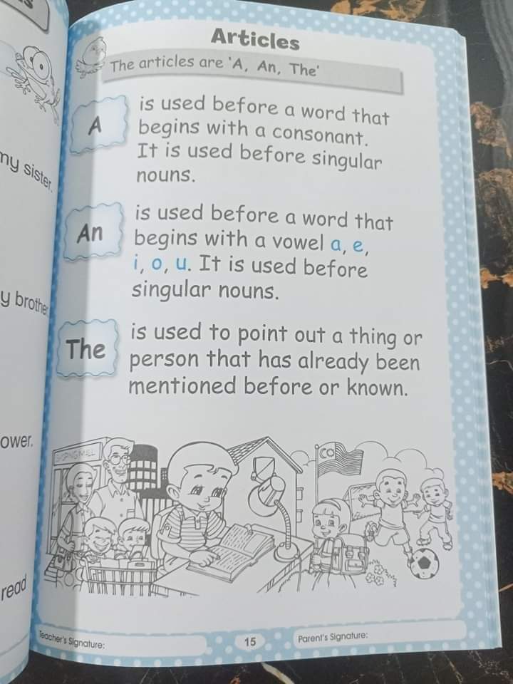 GRAMMAR MADE SIMPLE FOR PRESCHOOLERS BOOK 1