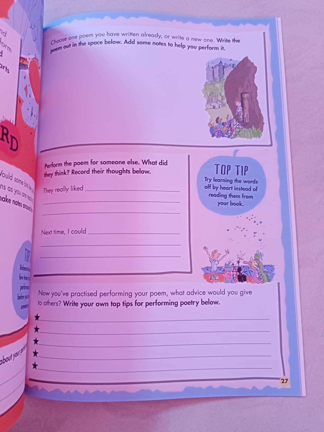 ROALD DAHL'S CREATIVE WRITING JAMES AND THE GIANT PEACH