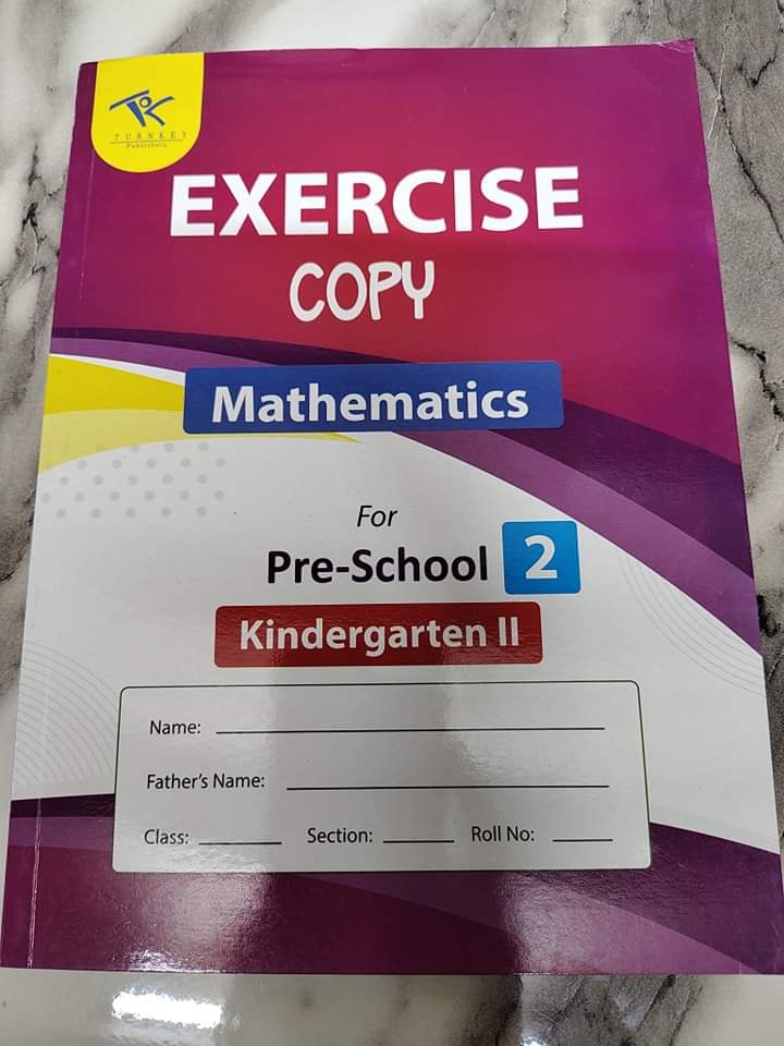 Mathematics practice copy preschool 2