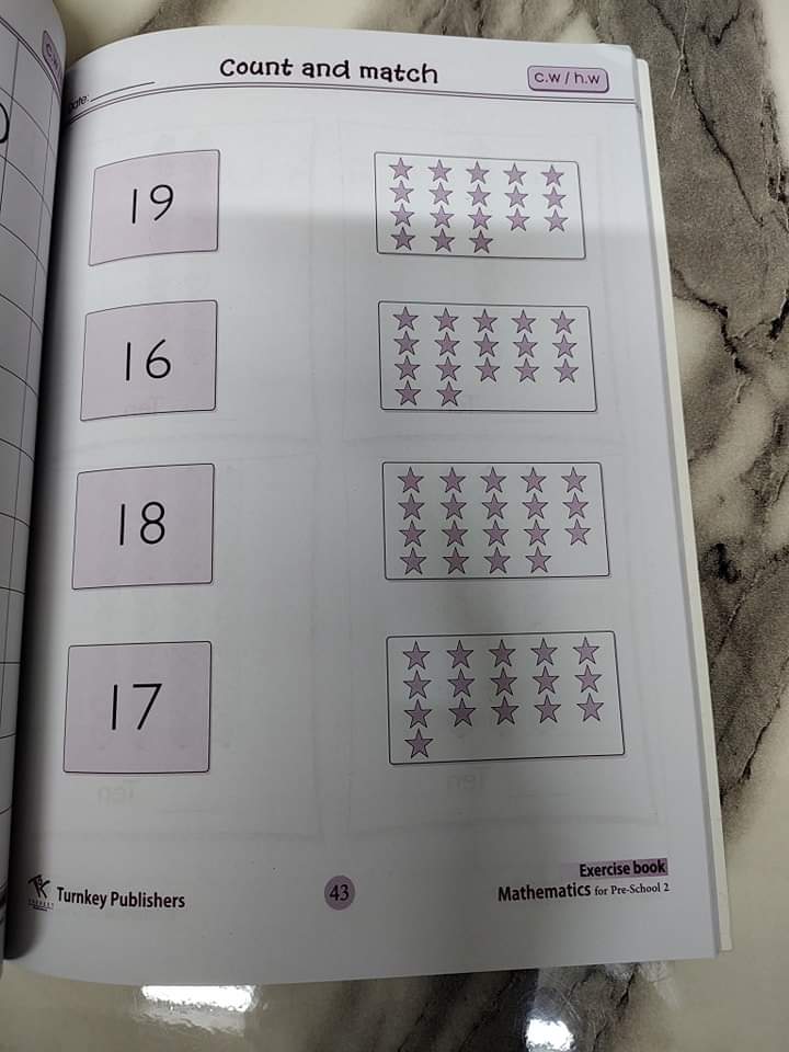 Mathematics practice copy preschool 2