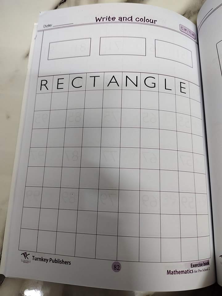 Mathematics practice copy preschool 2
