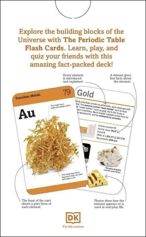Dk  Our World In Pictures Periodic Table Flashcards