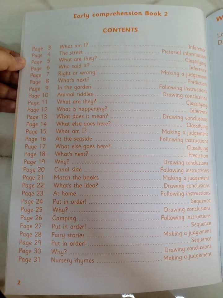 EARLY COMPREHENSION SET