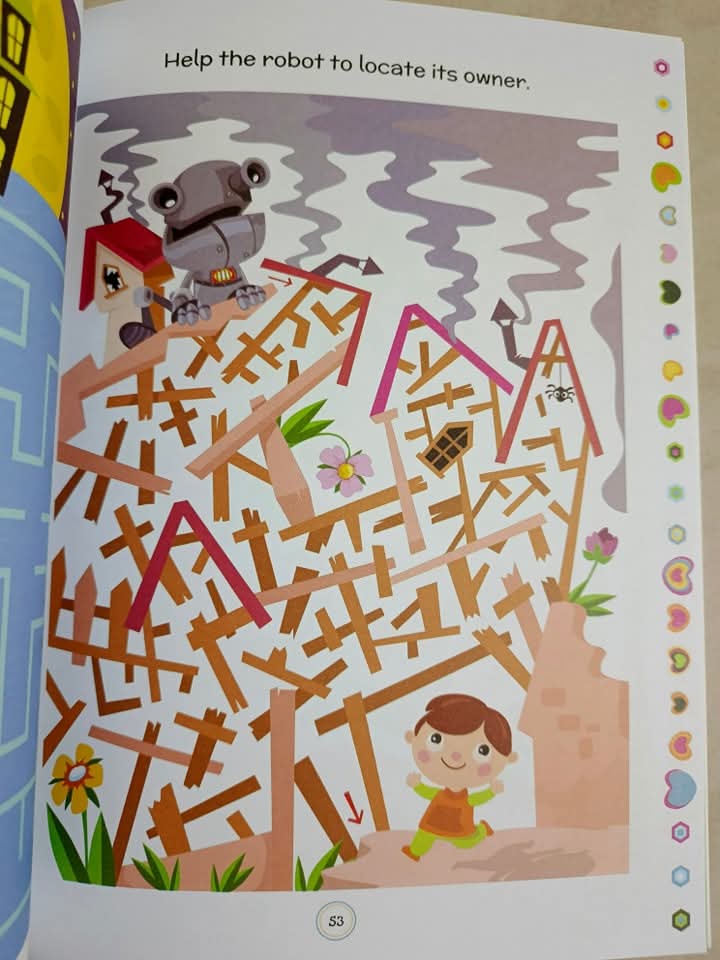 FIND THE WAY ACTIVITY BOOK