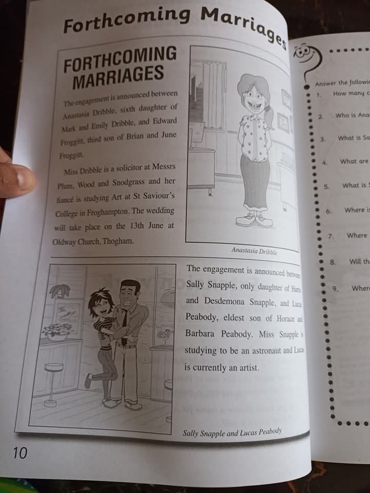 READING COMPREHENSION AND CREATIVE WRITING 3