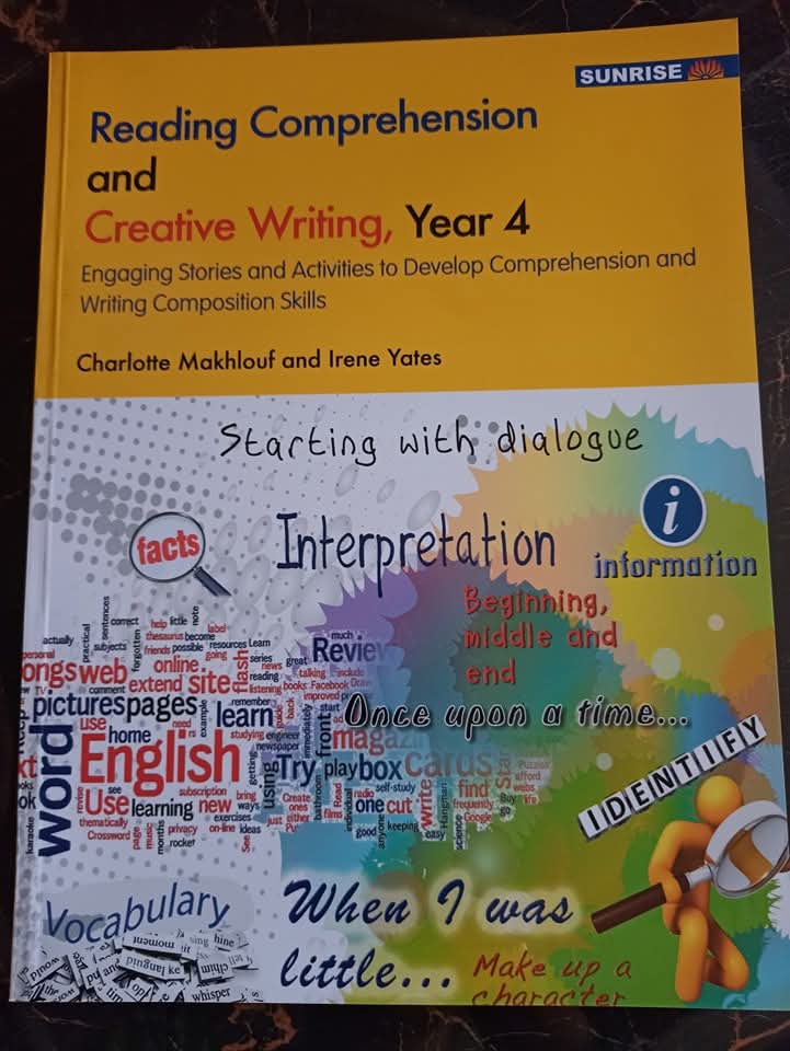 READING COMPREHENSION AND CREATIVE WRITING 4 – Its all about books pk