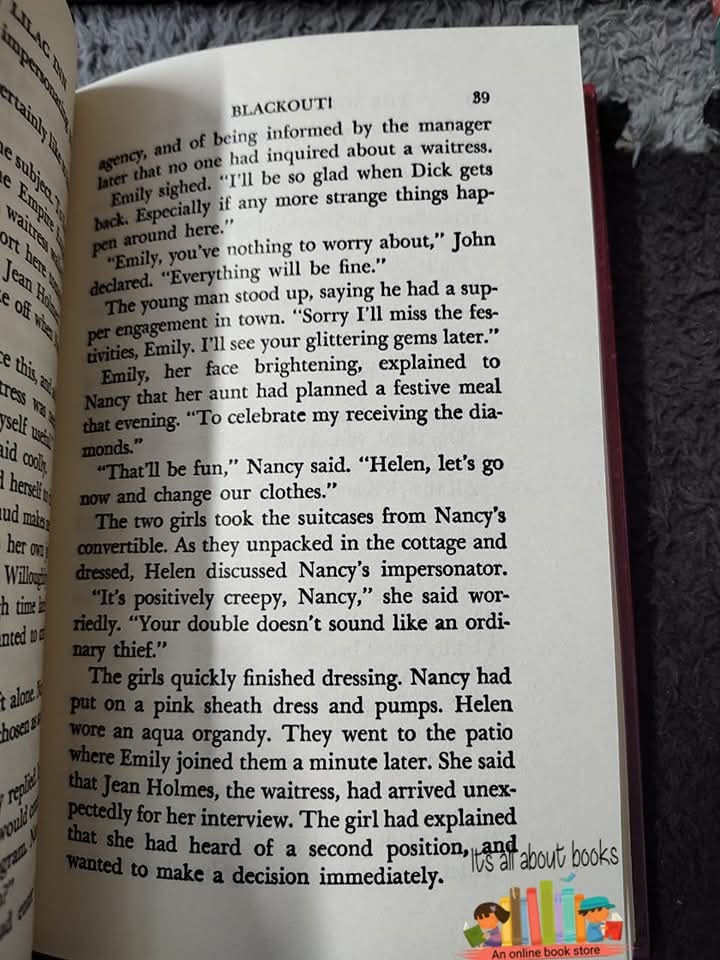 NANCY DREW MYSTERY STORIES BOOK 1-4 SET