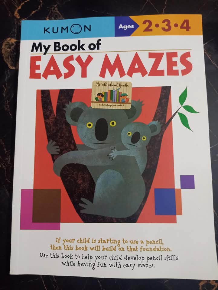 MY BOOK OF EASY MAZES