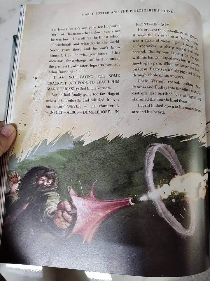 Harry Potter Illustrated (coloured,special) Edition