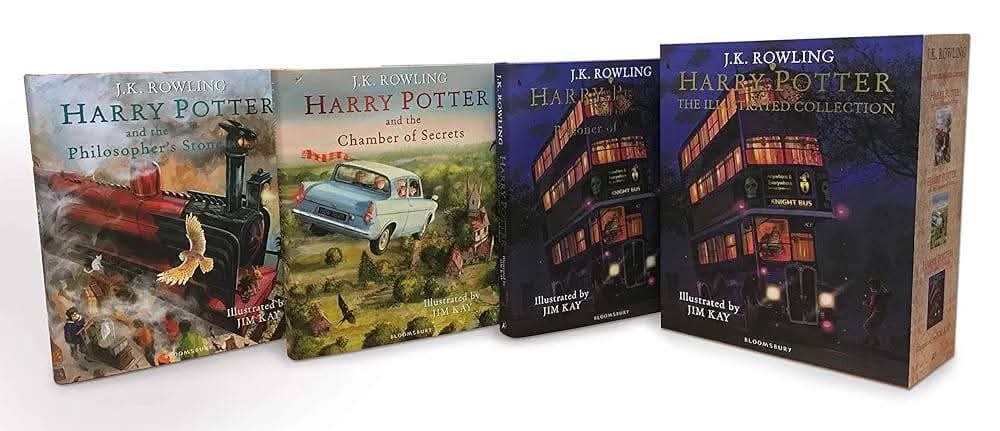 Harry Potter Illustrated (coloured,special) Edition