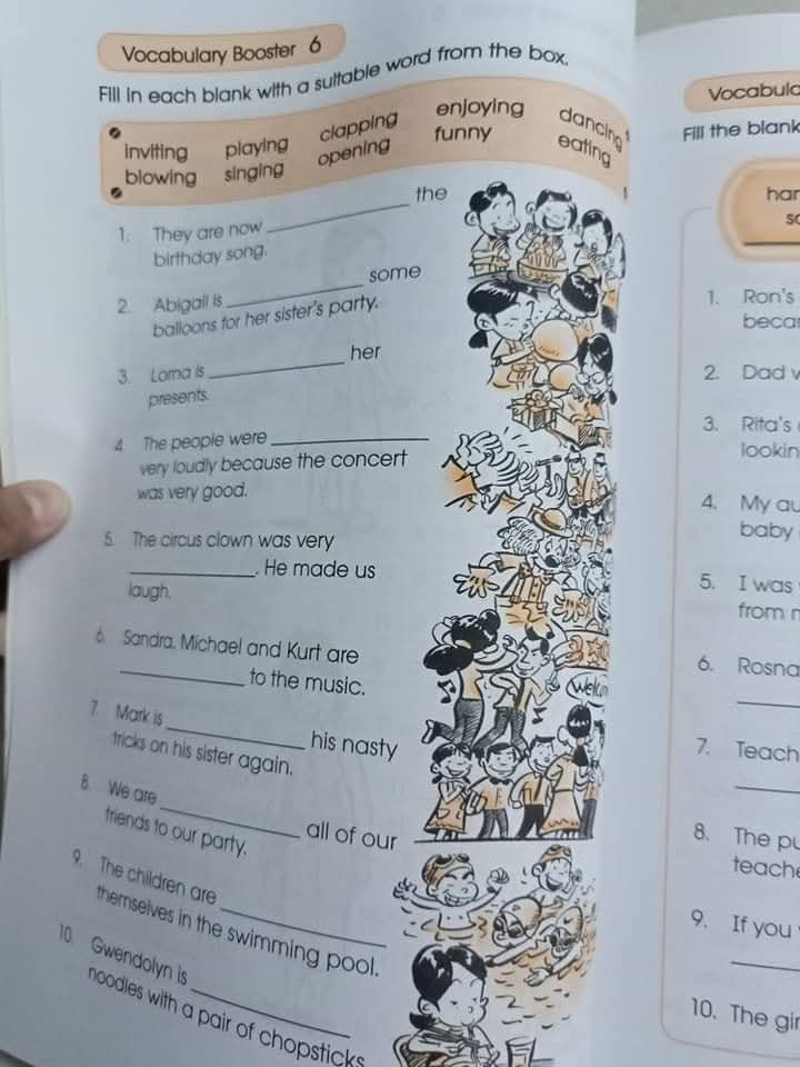 VOCABULARY BOOSTER  PRIMARY 2