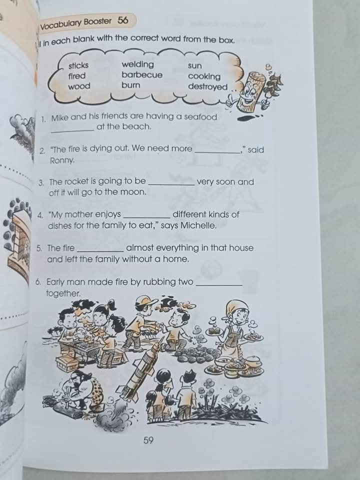 VOCABULARY BOOSTER  PRIMARY 2