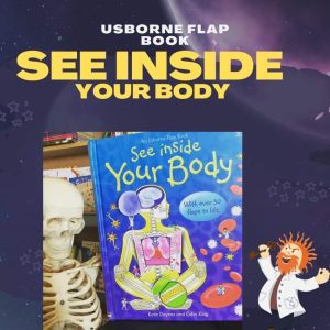 USBORNE LIFT THE FLAP SEE INSIDE YOUR BODY