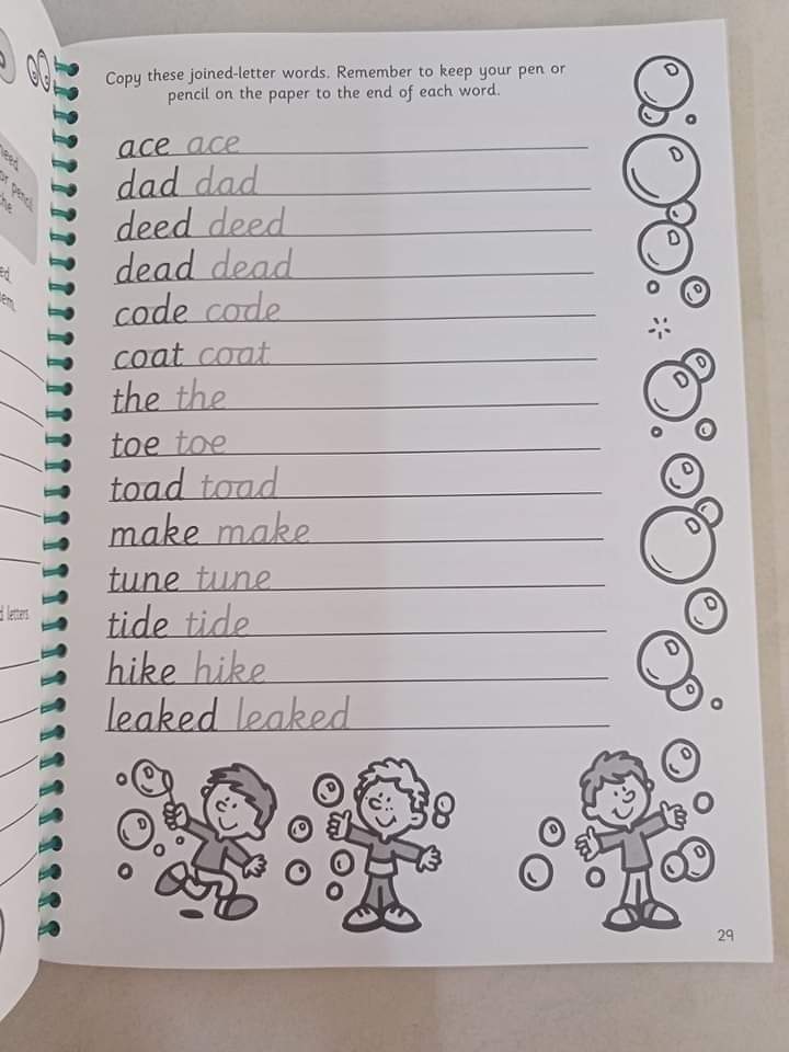PRACTISE HANDWRITING