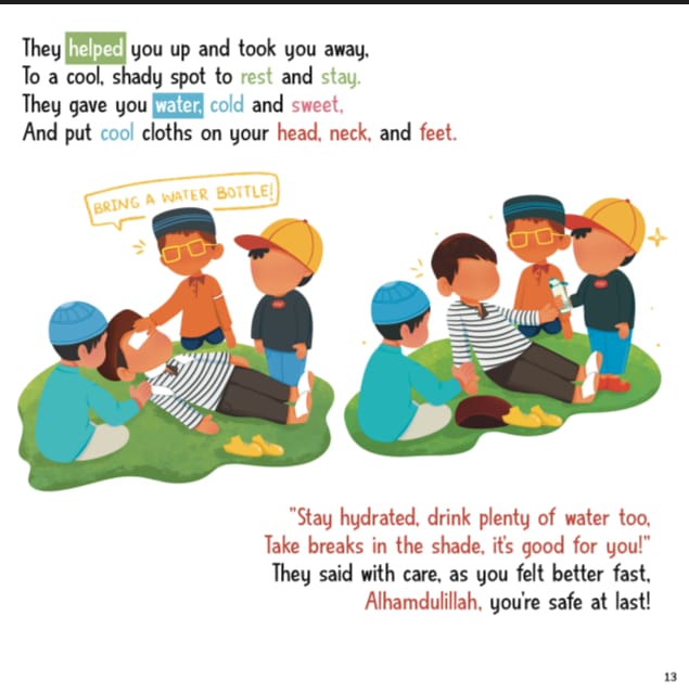LEARN,HELP,PRAY A LITTLE MUSLIM'S GUIDE TO FIRST AID SKILLS