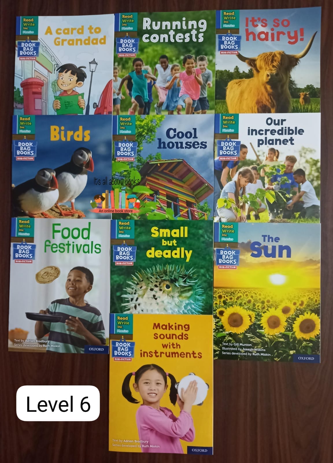 BOOK BAG BOOKS LEVEL 6