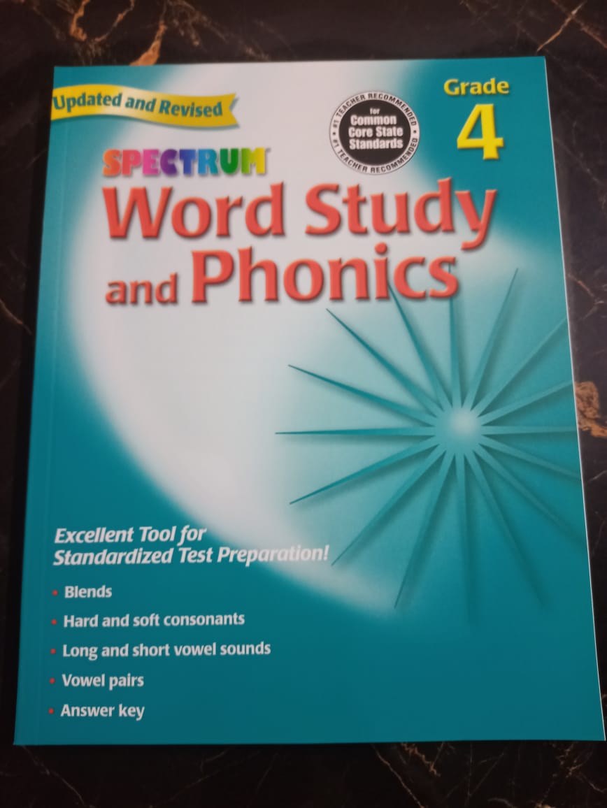SPECTRUM WORD STUDY AND PHONICS