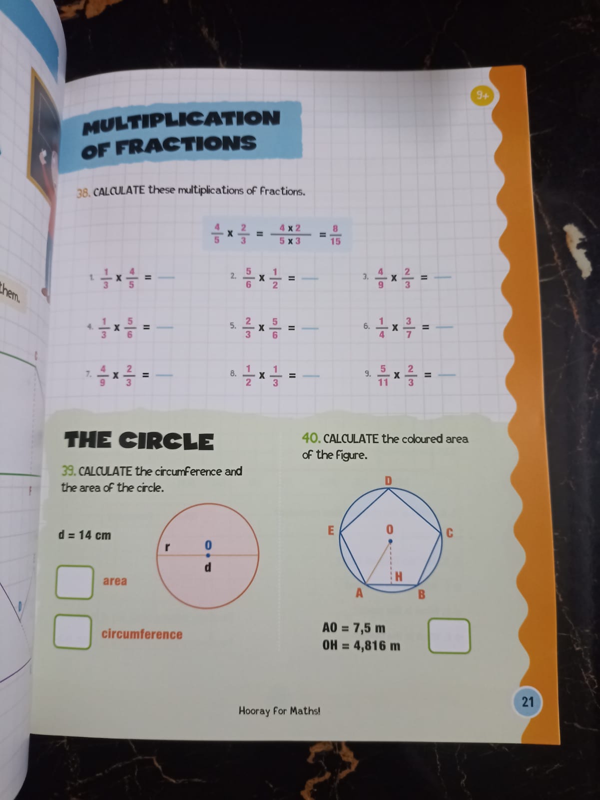HOORAY FOR MATHS 8 YEARS