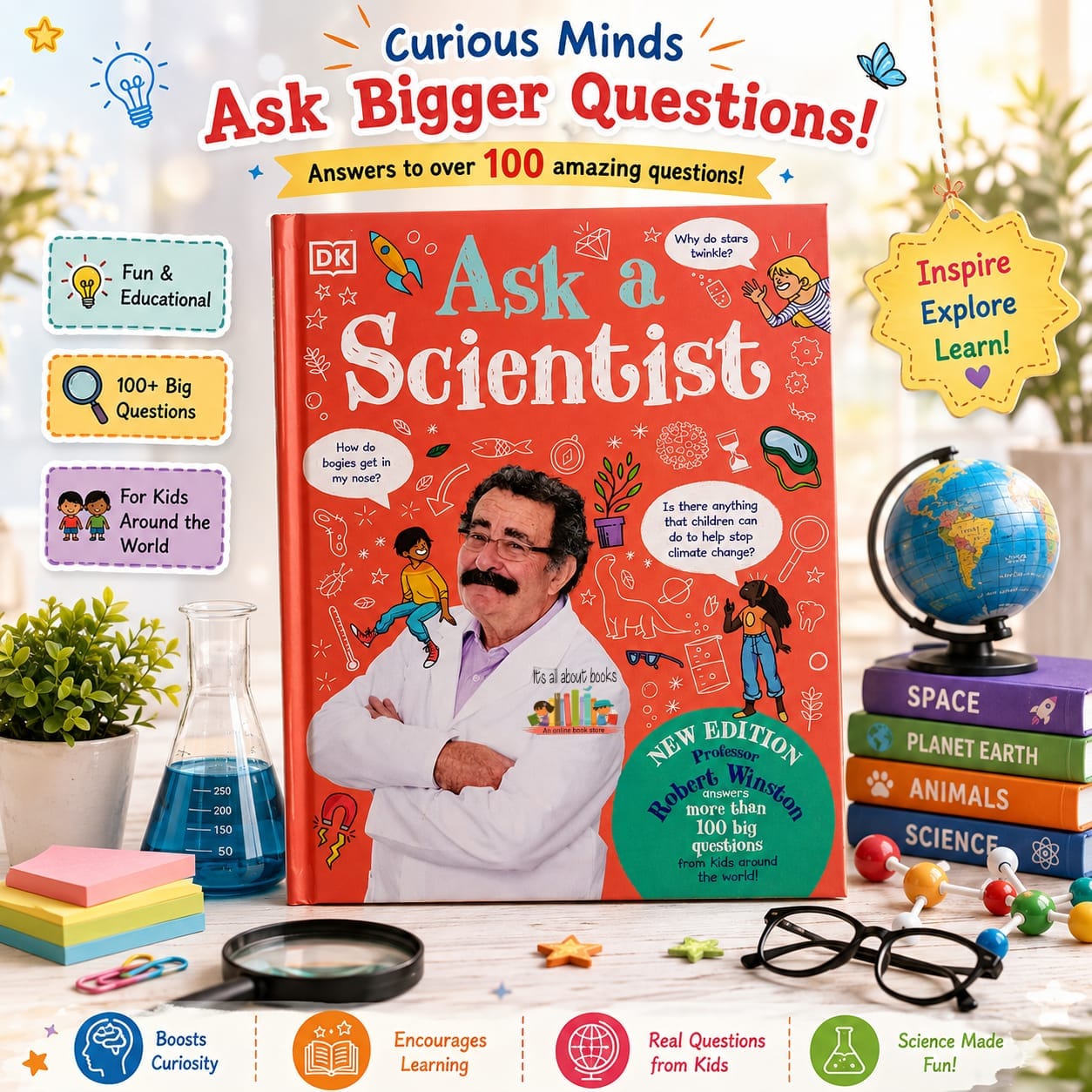 DK ASK A SCIENTIST (NEW EDITION)
