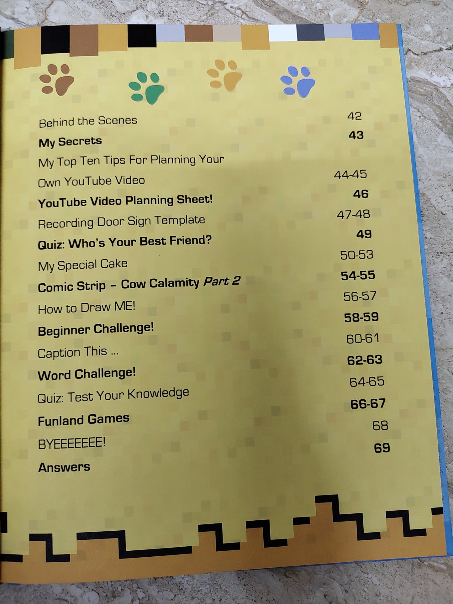 Stampy's lovely book