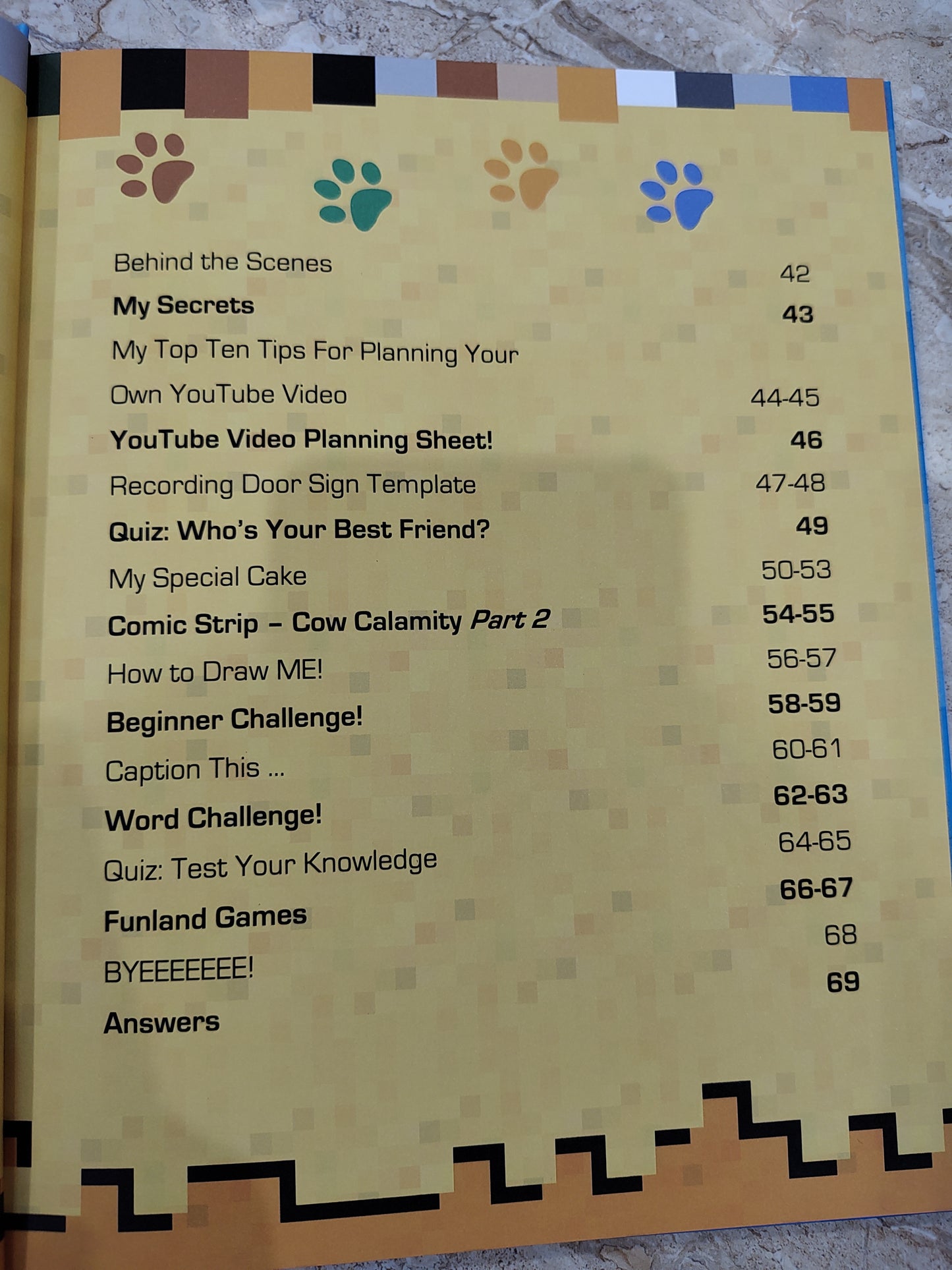 Stampy's lovely book