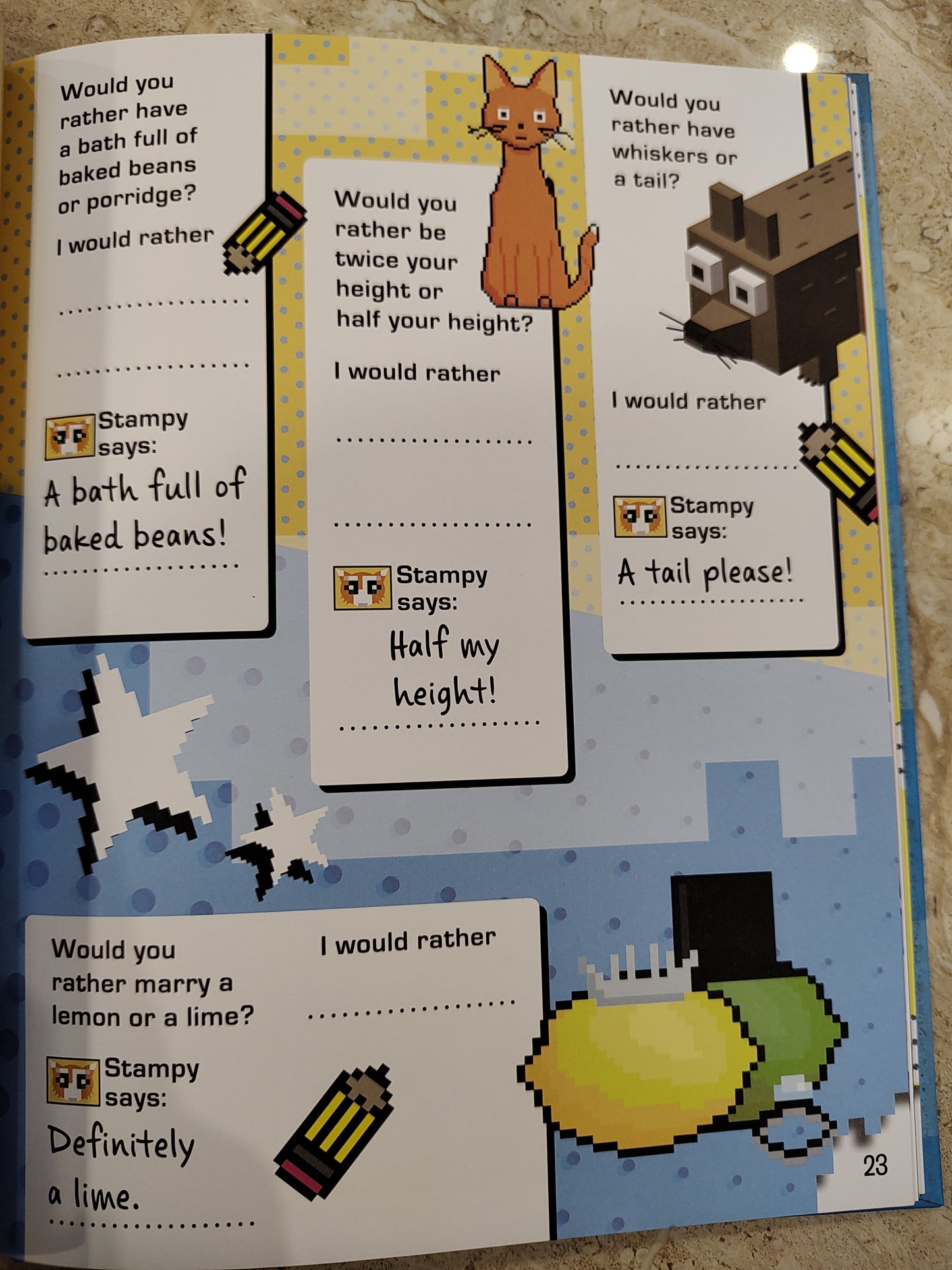 Stampy's lovely book