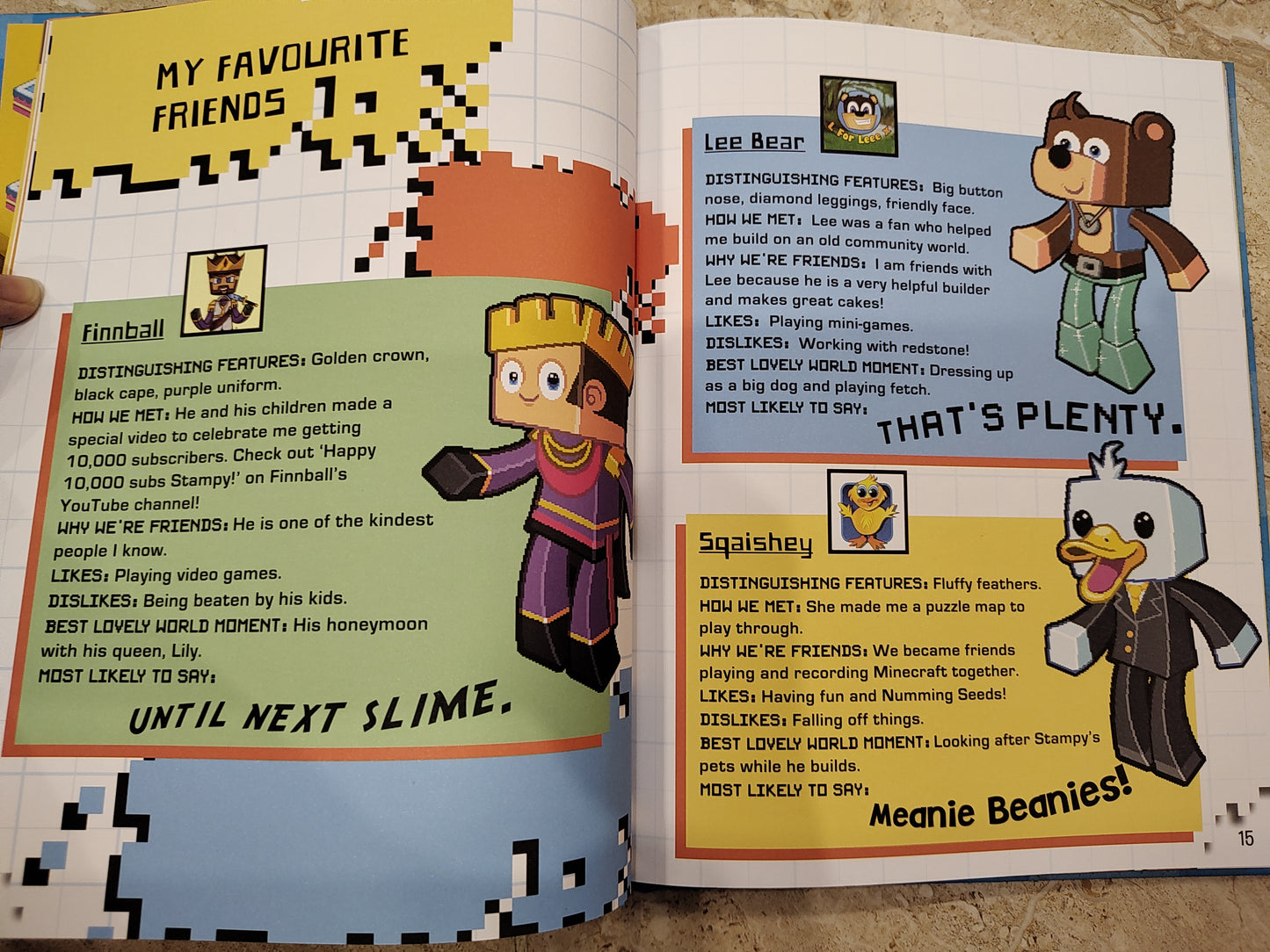 Stampy's lovely book