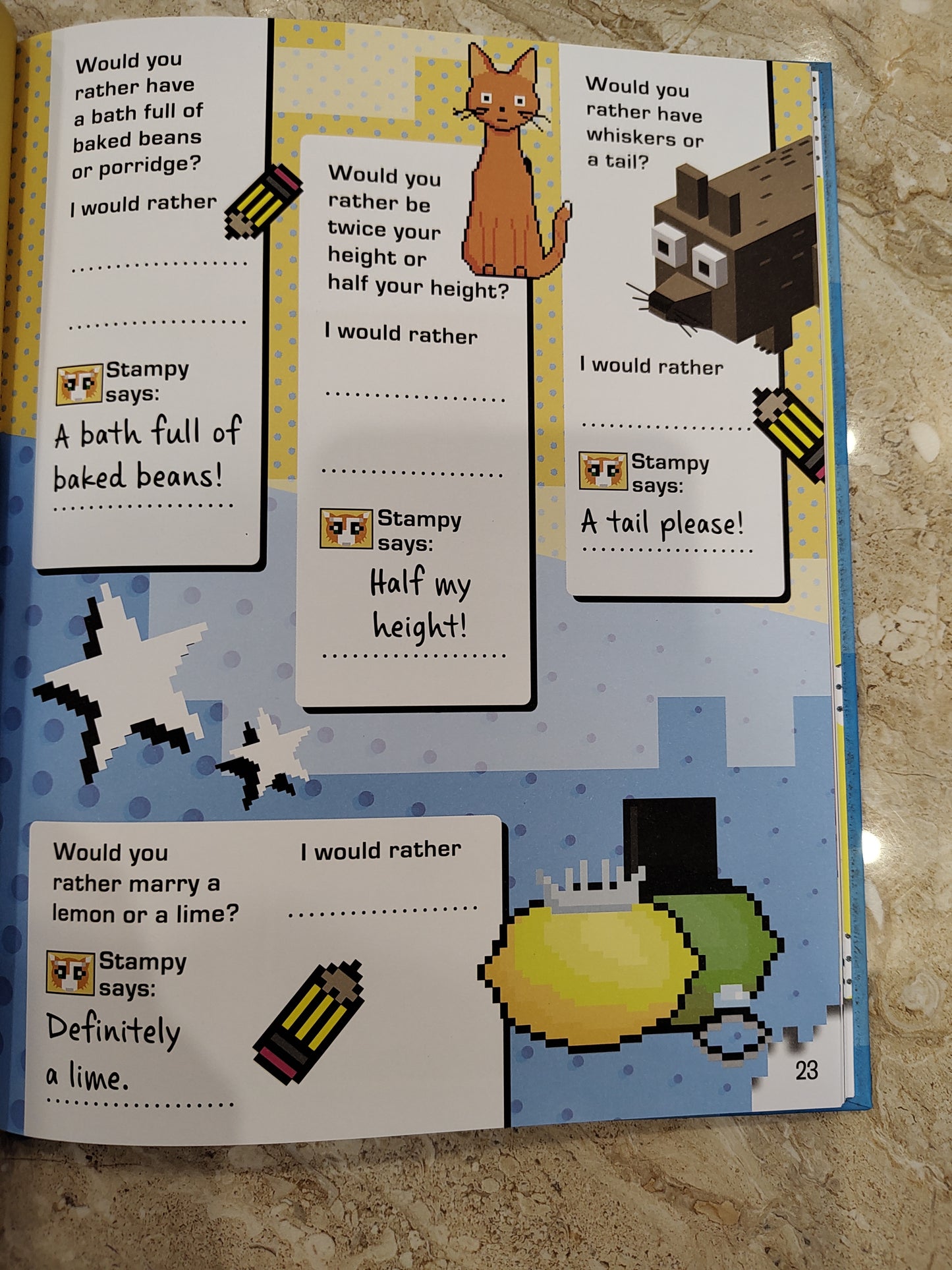 Stampy's lovely book