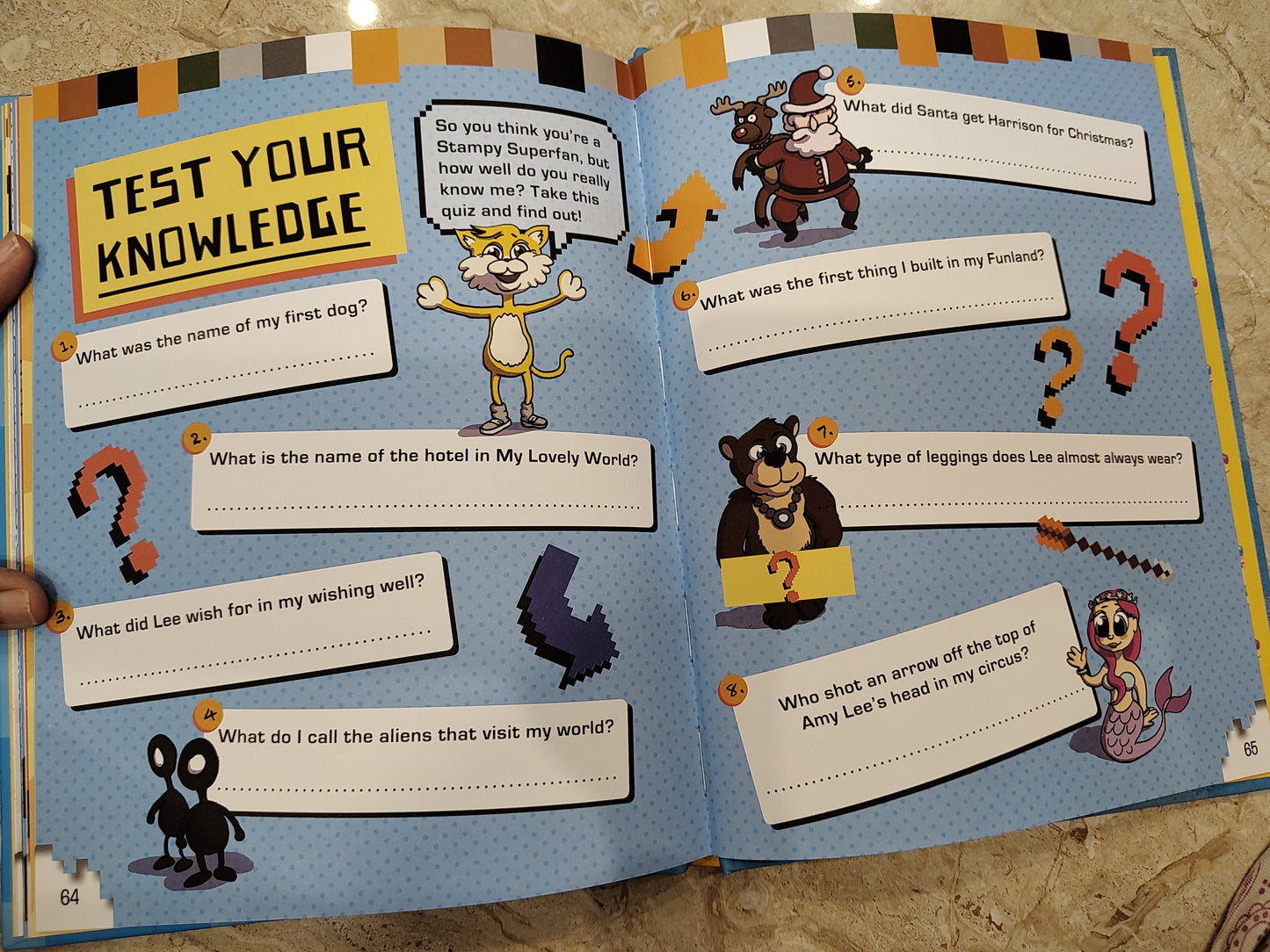 Stampy's lovely book