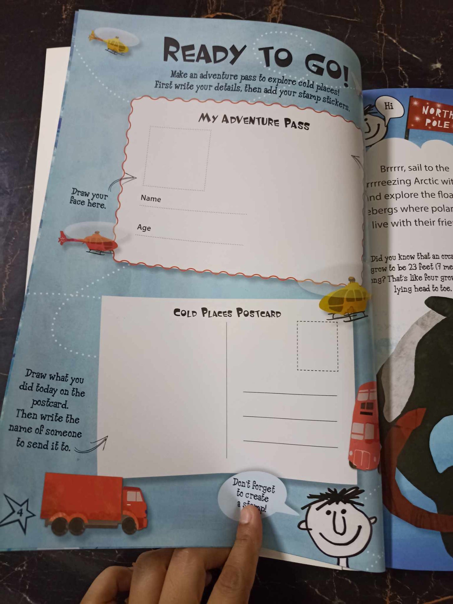 ADVENTURE IN COLD PLACES