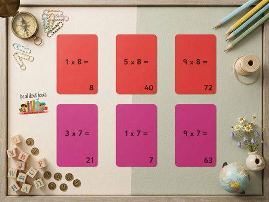Ladybird I'm Ready for Maths Times Tables flashcards