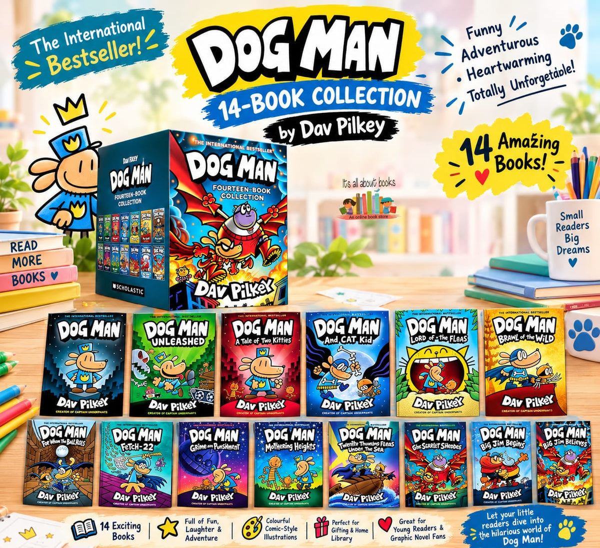 DOG MAN(Fourteen book Collection)
