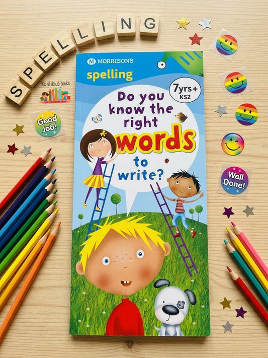 Spelling and More spelling (can you spell tricky words? 2 books in 1