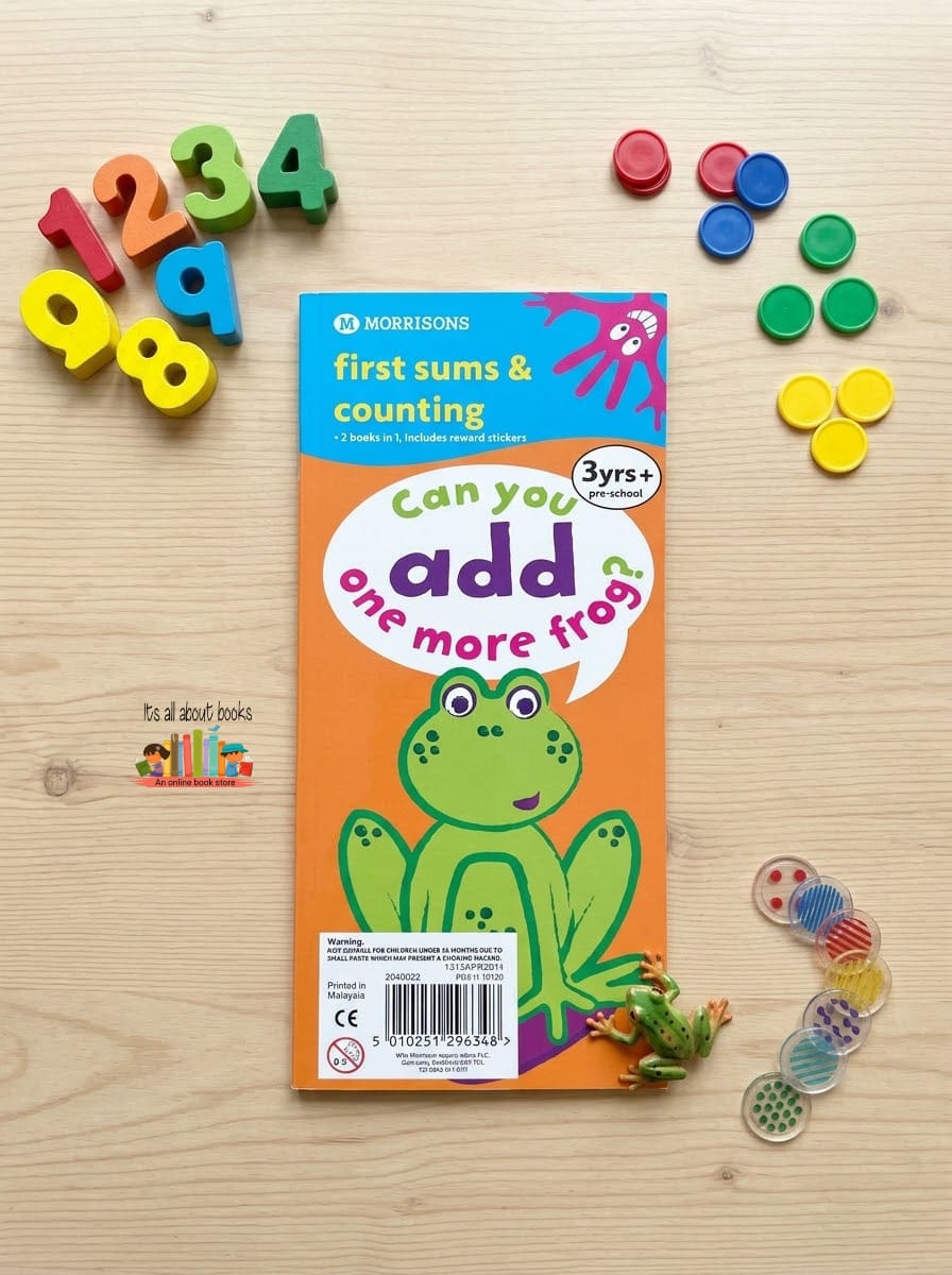 Counting & First Sums: Can you count from 1 to 10? | 2 Books in 1