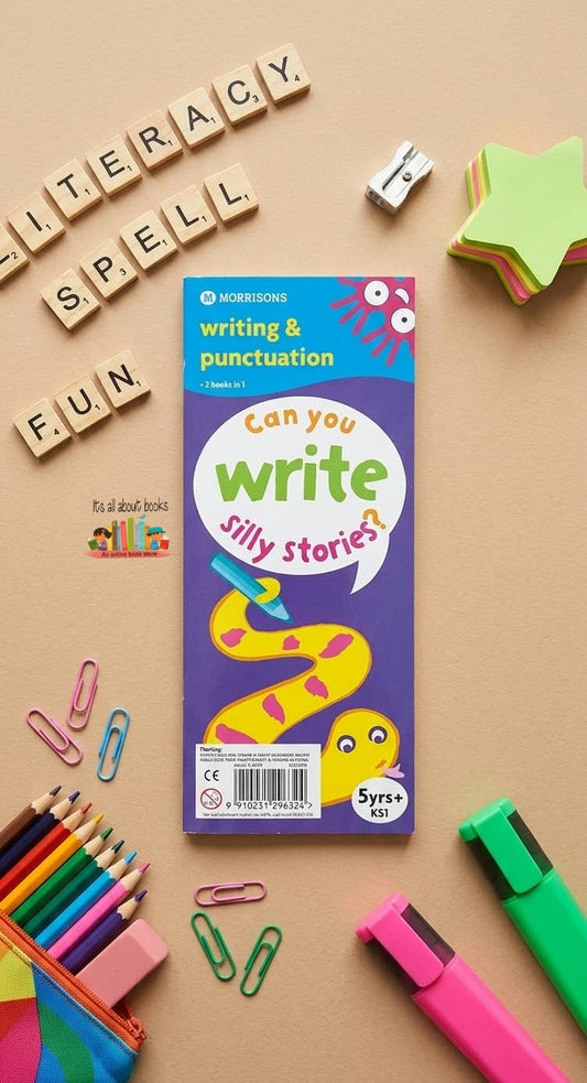 Writing & Punctuation: Can you write sily stories? | 2 Books in 1