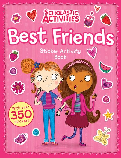 BEST FRIEND STICKER ACTIVITY BOOK