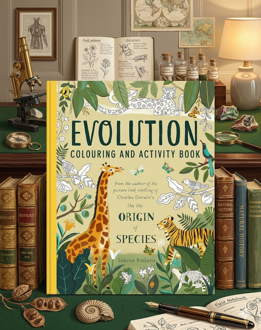 Evolution Colouring and Activity Book