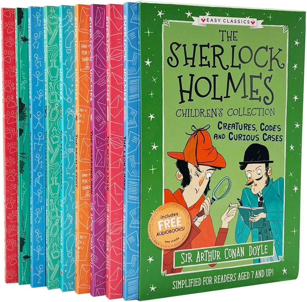 The Sherlock Holmes Children's Collection: Creatures, Codes and Curious Cases - Set 3